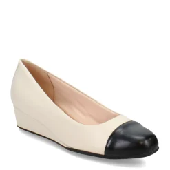 Easy Spirit Wedges|Women's , Gracey Wedge Pump Ivory