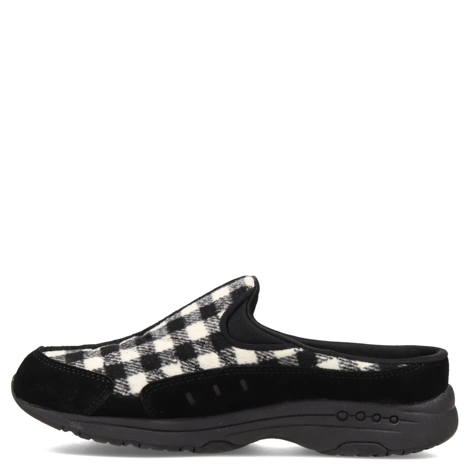 Easy Spirit Sneakers & Athletic|Women's , Traveltime Classic Clog Black / White