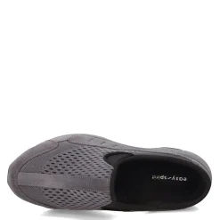 Easy Spirit Slip-On Shoes|Women's , Traveltime Classic Clog Dark Gray Suede