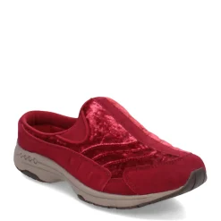 Easy Spirit Slip-On Shoes|Women's , Traveltime Clog Dark Red / Velvet