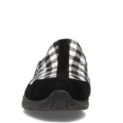 Easy Spirit Slip-On Shoes|Women's , Traveltime Classic Clog Black / White