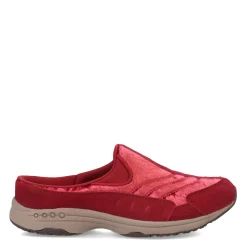 Easy Spirit Clogs & Mules|Women's , Traveltime Clog Dark Red / Velvet