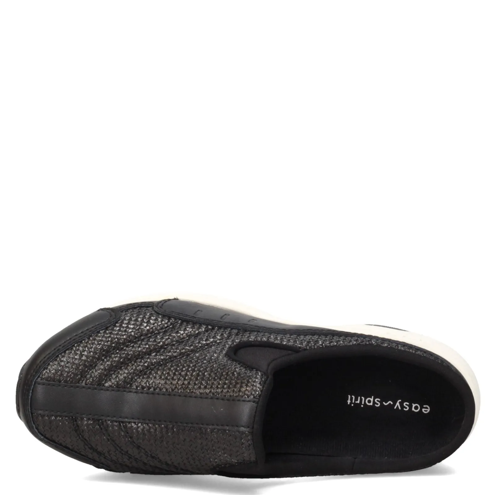 Easy Spirit Clogs & Mules|Women's , Traveltime Classic Clog Black Woven