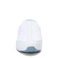 Easy Spirit Clogs & Mules|Women's , Traveltime Classic Clog White / Light Blue