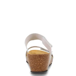 Eric Michael Sandals|Women's , Liat Sandal White Multi
