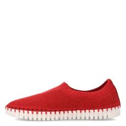 Eric Michael Sneakers & Athletic|Women's , Lucy Slip-On Red Bean