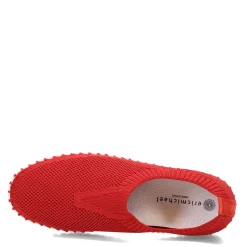 Eric Michael Sneakers & Athletic|Women's , Lucy Slip-On Red Bean