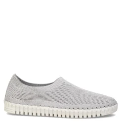 Eric Michael Sneakers & Athletic|Women's , Lucy Slip-On Silver