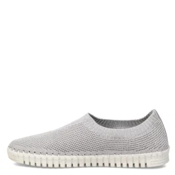 Eric Michael Sneakers & Athletic|Women's , Lucy Slip-On Silver