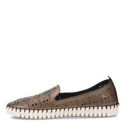 Eric Michael Slip-On Shoes|Women's , Maria Slip-On Pewter
