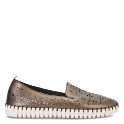 Eric Michael Loafers|Women's , Maria Slip-On Pewter