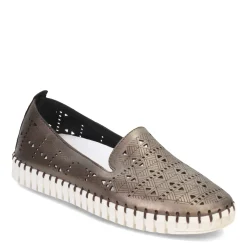 Eric Michael Flats|Women's , Maria Slip-On Pewter
