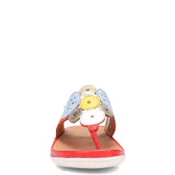 Eric Michael Sandals|Women's , Sun Sandal Red