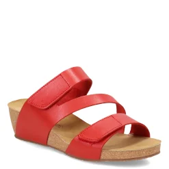 Eric Michael Wedges|Women's , West Sandal Red