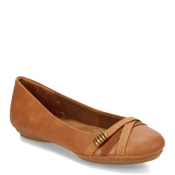 Eurosoft by Sofft Flats|Women's , Shaina Flat Brown Tan