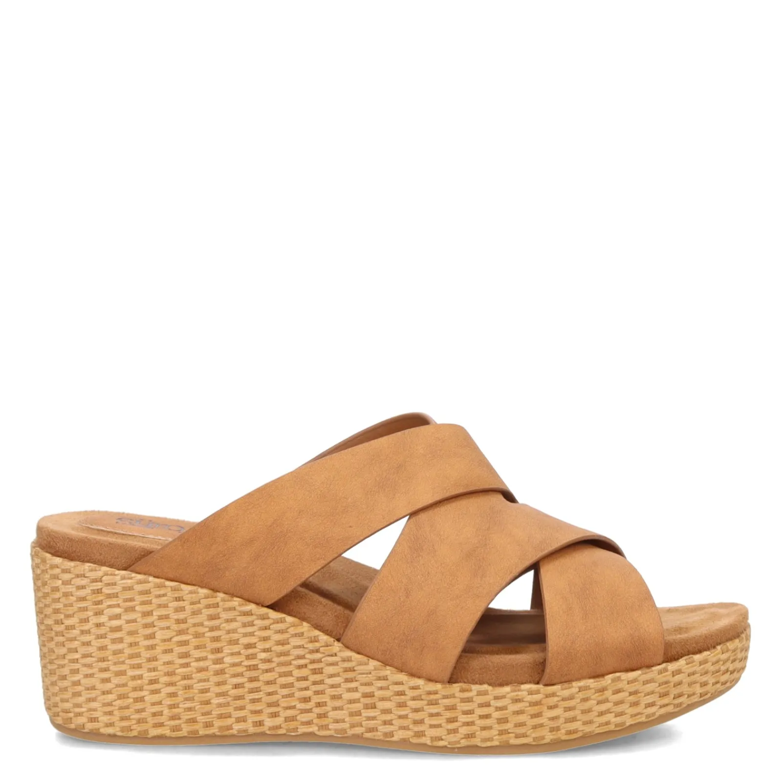 Eurosoft by Sofft Wedges|Women's , Kailani Sandal Tan