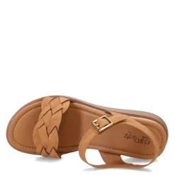 Eurosoft by Sofft Wedges|Women's , McKaila Sandal Tan