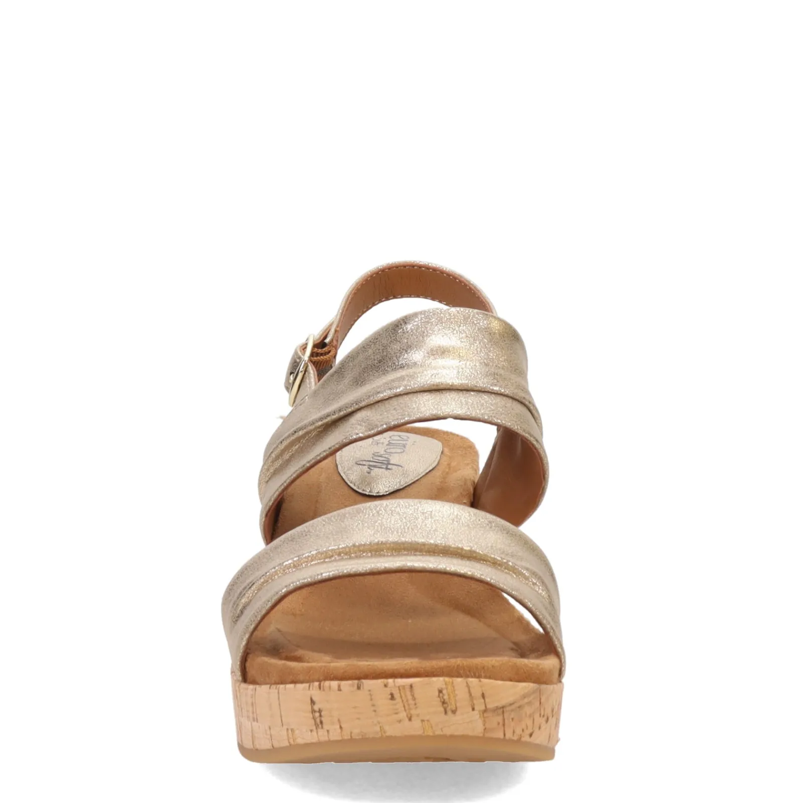 Eurosoft by Sofft Wedges|Women's , Kahley Sandal Gold