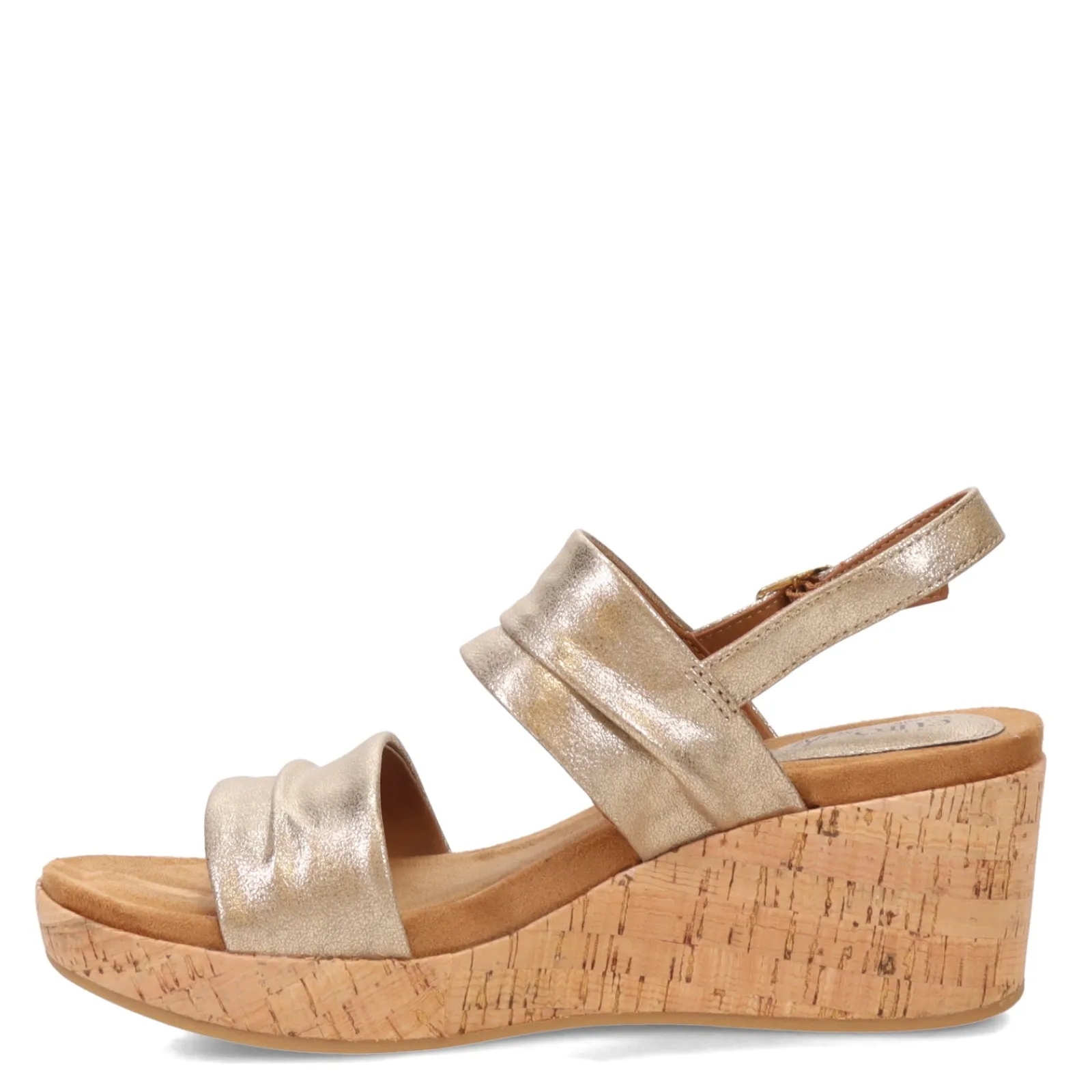 Eurosoft by Sofft Wedges|Women's , Kahley Sandal Gold