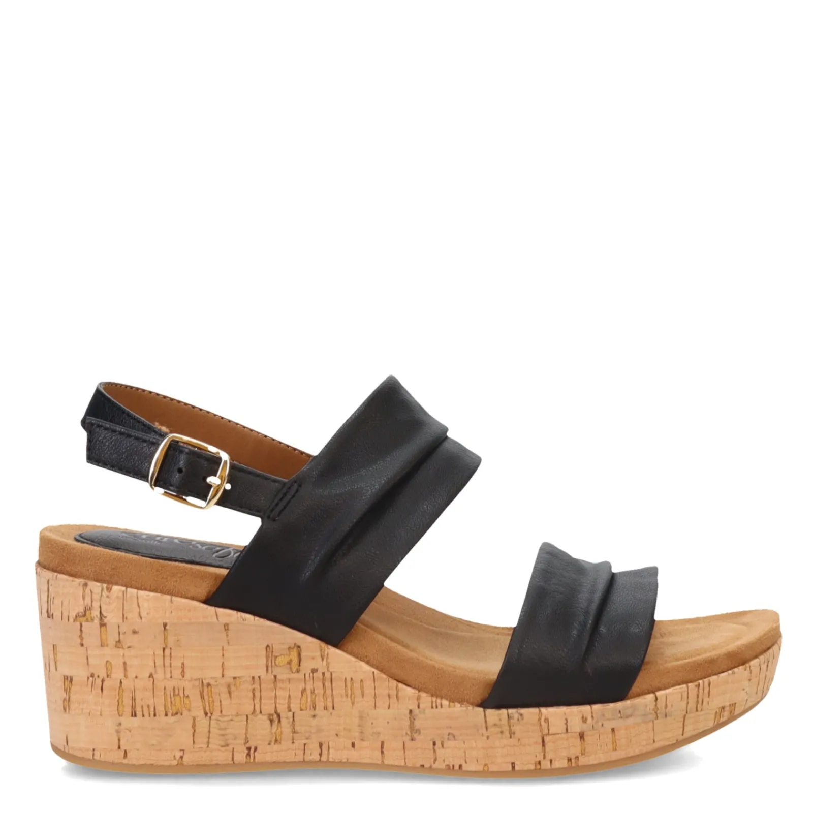 Eurosoft by Sofft Wedges|Women's , Kahley Sandal Black