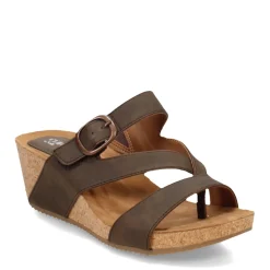 Eurosoft by Sofft Wedges|Women's , Emrie Sandal Mocha