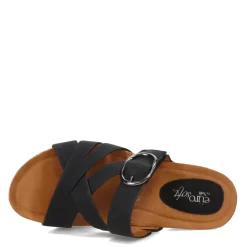 Eurosoft by Sofft Wedges|Women's , Gwenda Sandal Black