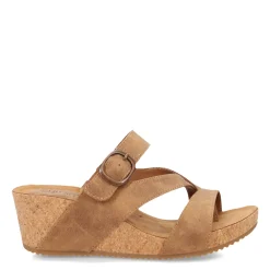 Eurosoft by Sofft Wedges|Women's , Emrie Sandal Luggage