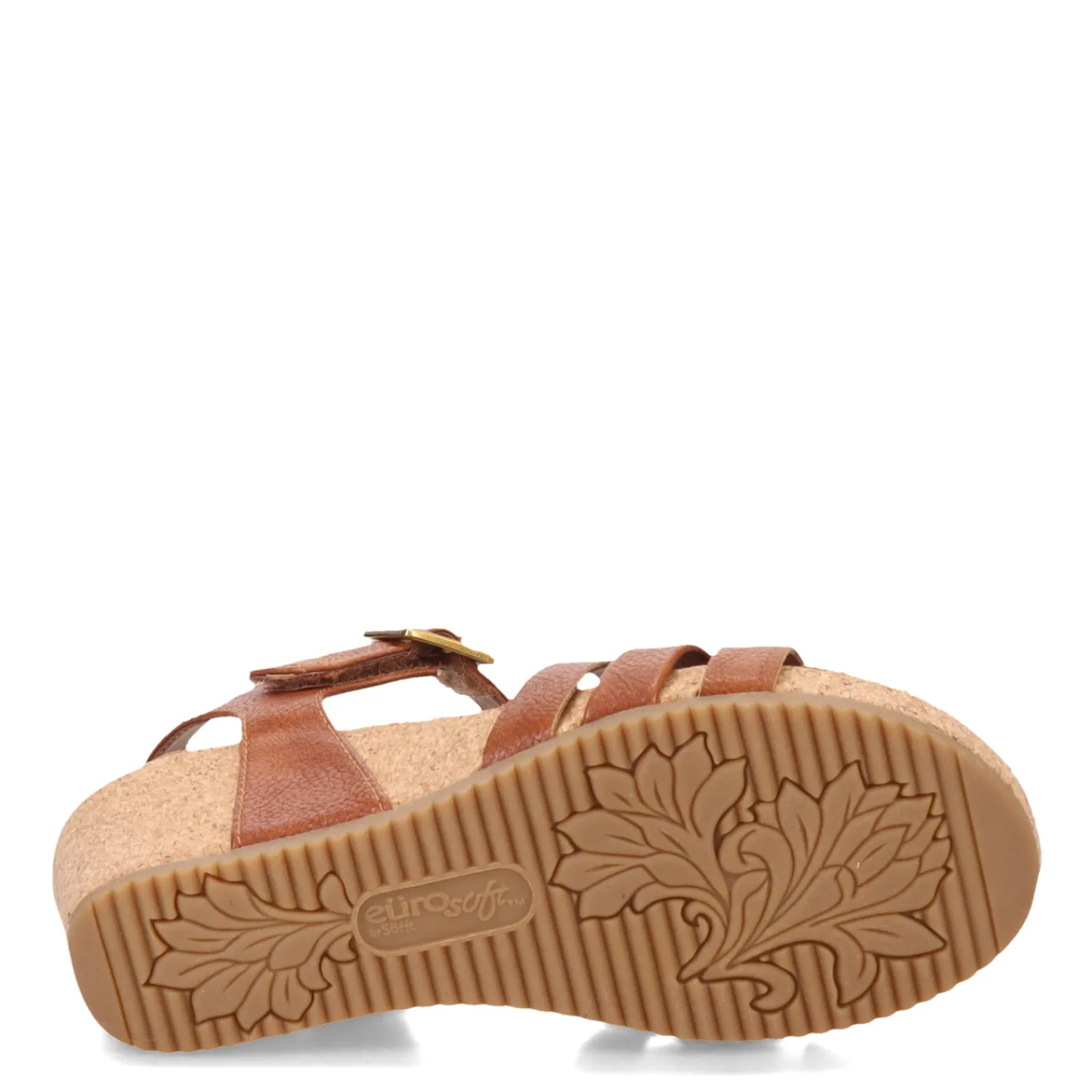 Eurosoft by Sofft Wedges|Women's , Ericka Sandal Luggage