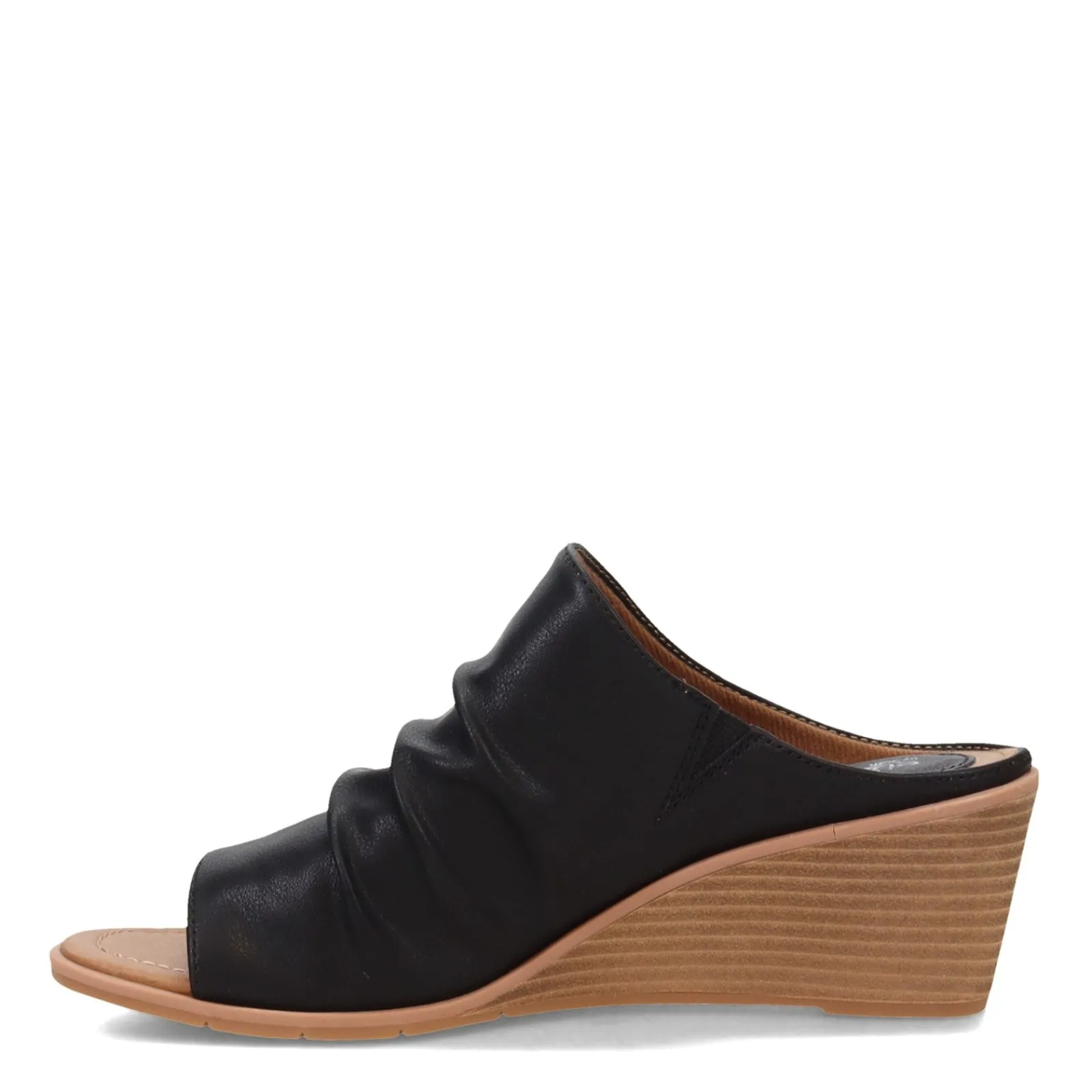 Eurosoft by Sofft Wedges|Women's , Gilby Sandal Black
