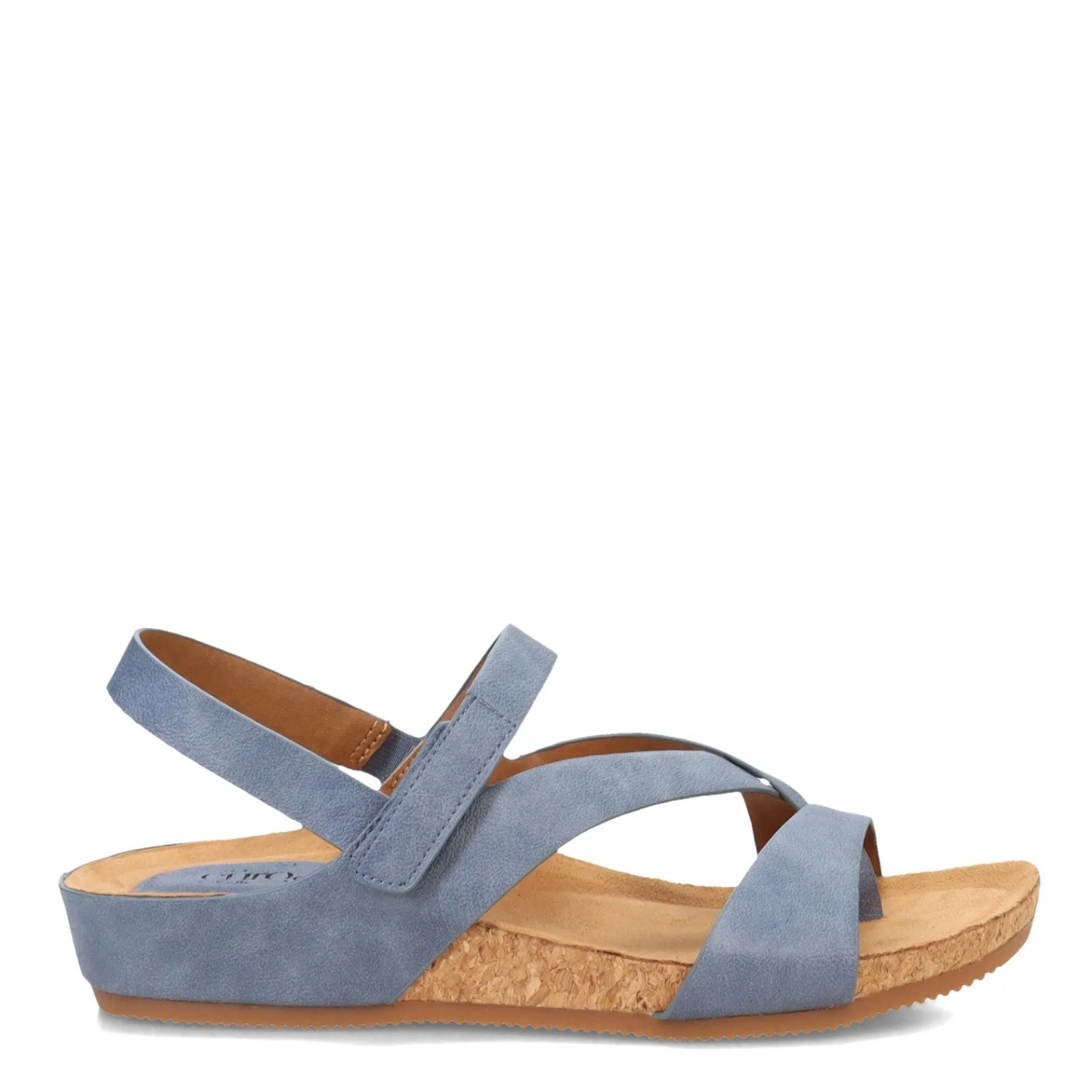 Eurosoft by Sofft Wedges|Women's Eurosoft, Gianetta Sandal Blue