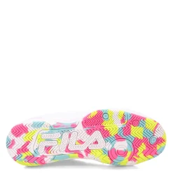 Fila Sneakers & Athletic|Women's , Double Bounce 3 Pickleball Shoe Wht/Wht/Mult