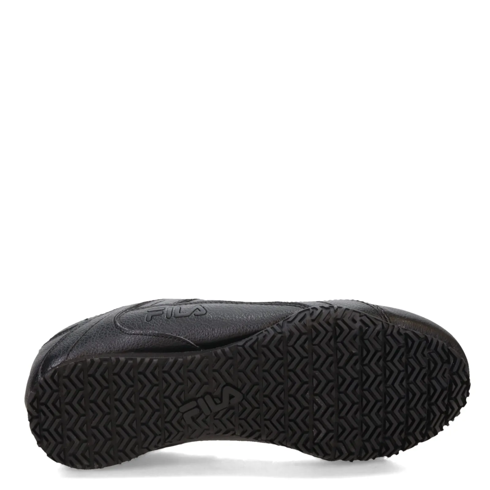 Fila Work & Safety|Women's , Memory Elleray 5 Slip Resistant Work Sneaker - Wide Width Black