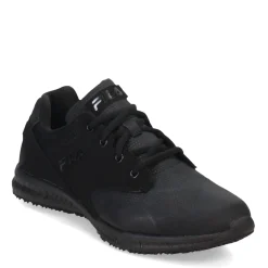 Fila Work & Safety|Women's , Memory Layers SR Work Shoe - Wide WIdth Black