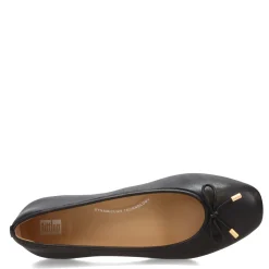 FitFlop Flats|Women's , Delicato Ballet Flat Black