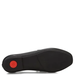 FitFlop Loafers|Women's , Delicato Stud-and-Eyelet Loafer Black