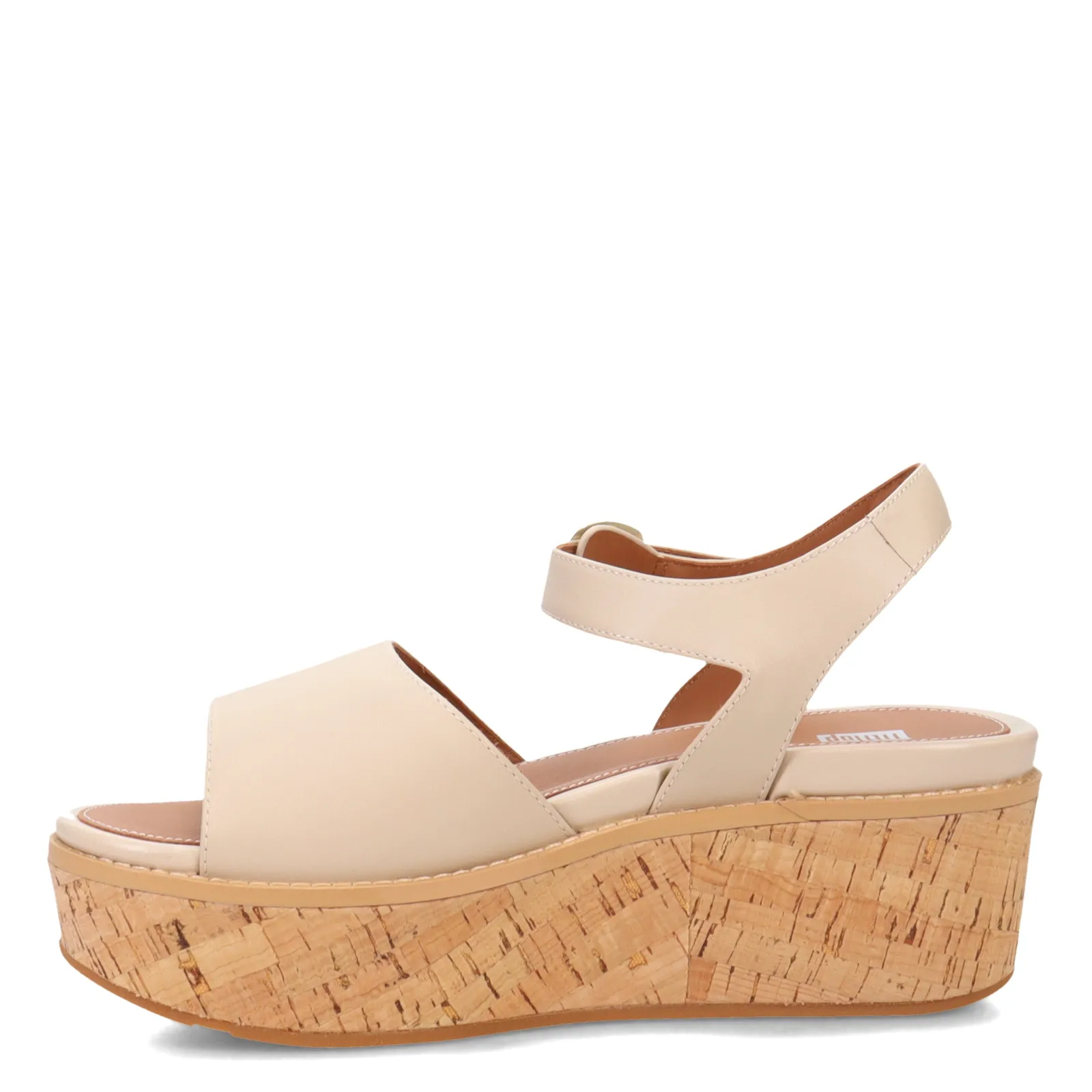 FitFlop Sandals|Women's , Eloise Cork Wrap Strap Sandal Beige