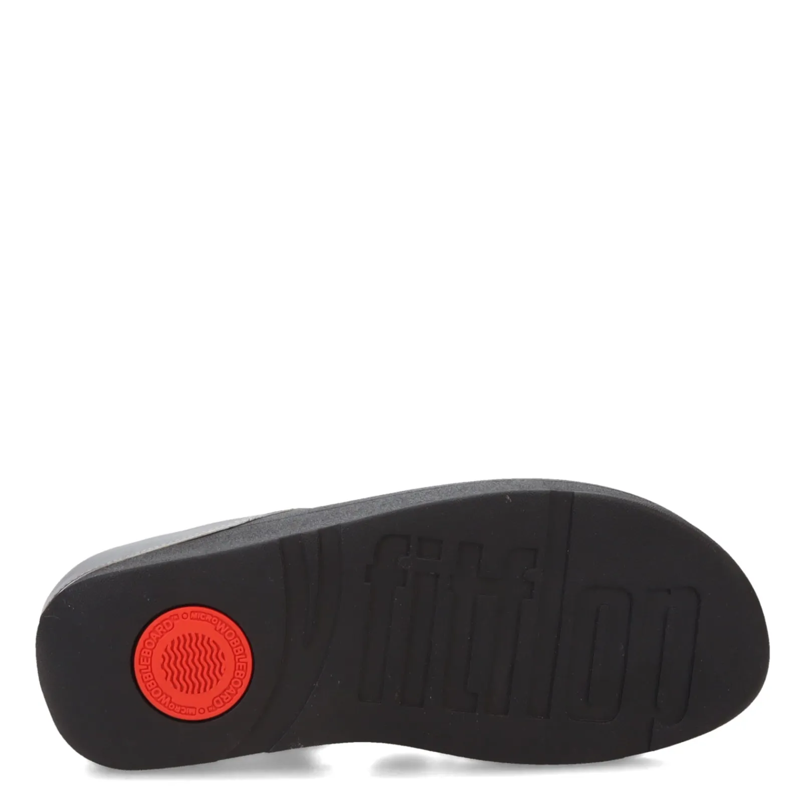 FitFlop Sandals|Women's , Fino Bauble Toe-Post Sandal Pewter Black