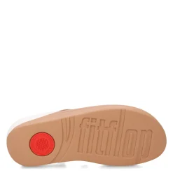 FitFlop Sandals|Women's , Fino Mirror Dome Toe-Post Sandal Urban White