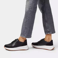 FitFlop Sneakers & Athletic|Women's , F-Mode Flatform Sneaker Black