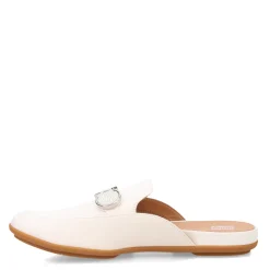 FitFlop Clogs & Mules|Women's , Gracie Beaded Circle Mule Urban White