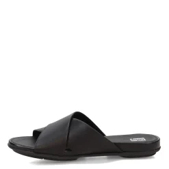 FitFlop Sandals|Women's , Gracie Cross Slide Black