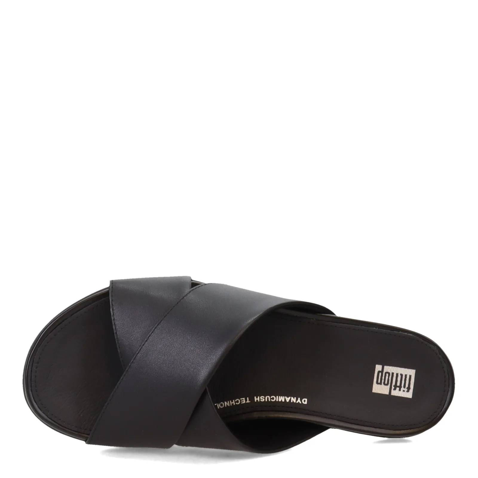 FitFlop Sandals|Women's , Gracie Cross Slide Black