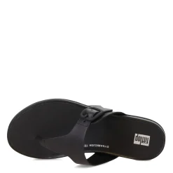 FitFlop Sandals|Women's , Gracie Toe-Post Sandal Black