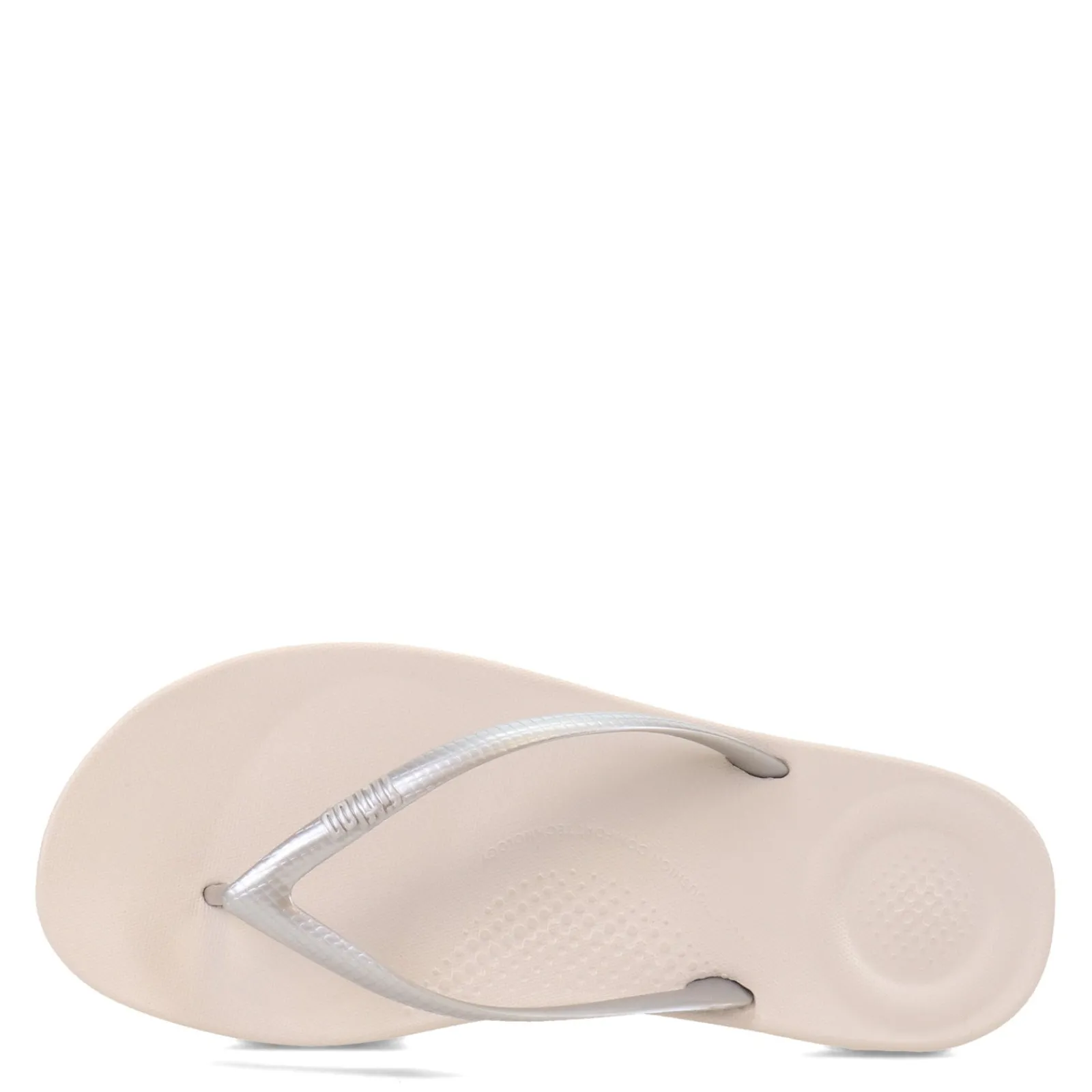 FitFlop Sandals|Women's , iQushion Flip-Flop Silver
