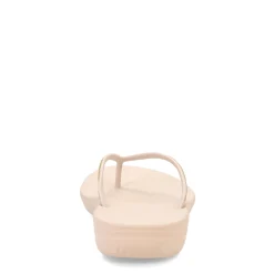 FitFlop Sandals|Women's , iQushion Sparkle Flip-Flop Beige