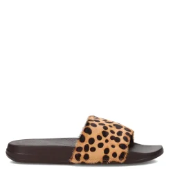FitFlop Sandals|Women's , iQushion Slide Sandal Leopard