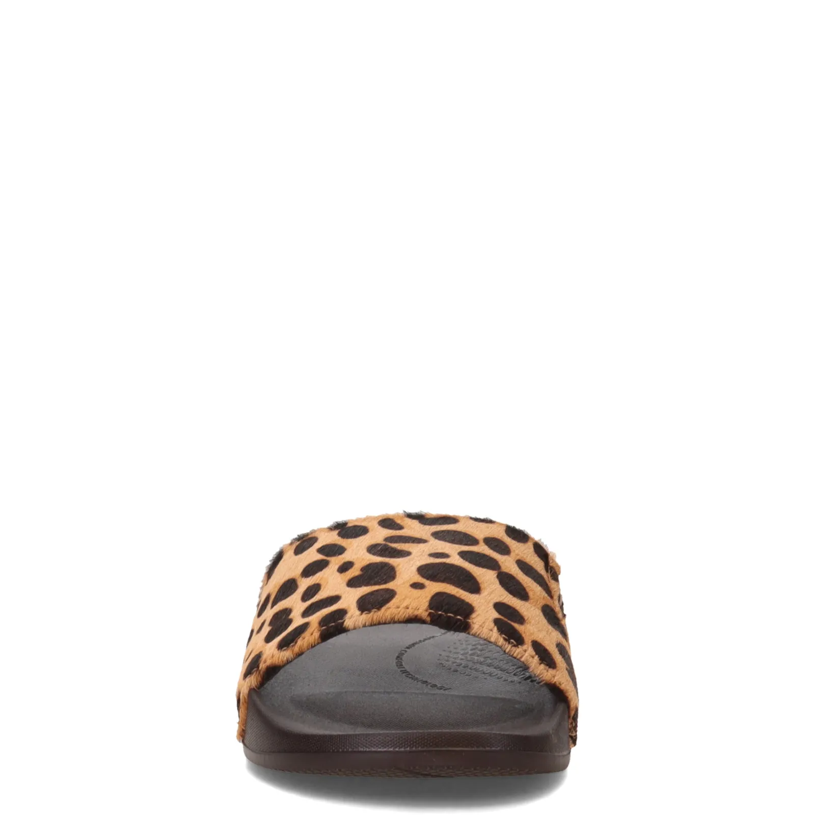 FitFlop Sandals|Women's , iQushion Slide Sandal Leopard