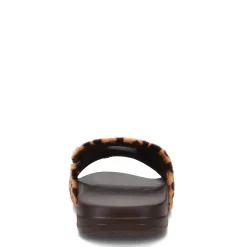 FitFlop Sandals|Women's , iQushion Slide Sandal Leopard