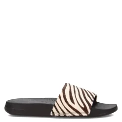 FitFlop Sandals|Women's , iQushion Slide Sandal Zebra