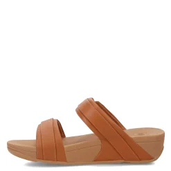FitFlop Sandals|Women's , Lulu Adjustable Buckle Slide Sandal Light Tan